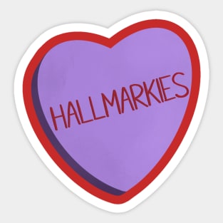 Hallmarkies Conversation Heart Sticker